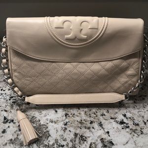 Tory Burch Fleming Fold Over Hobo